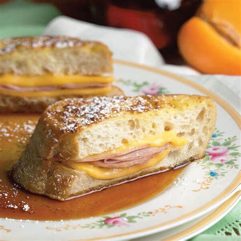 ham and cheese stuffed french toast recipe land o lakes