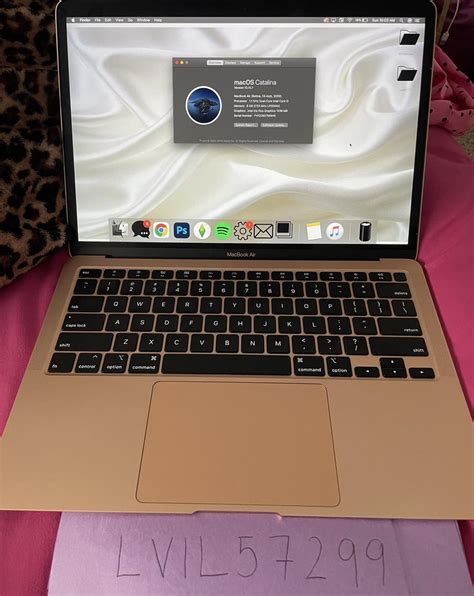 Macbook Air 2020 13 I3 Gold 256gb 8gb Lvil57299 Swappa