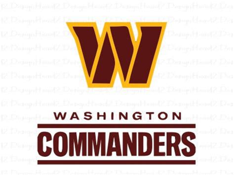 Washington Commanders Digital Design Svg Png Pdf And Dxf Etsy Uk