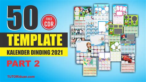 Download Template Kalender 2021 Cdr File Coreldraw Kalender Indonesia