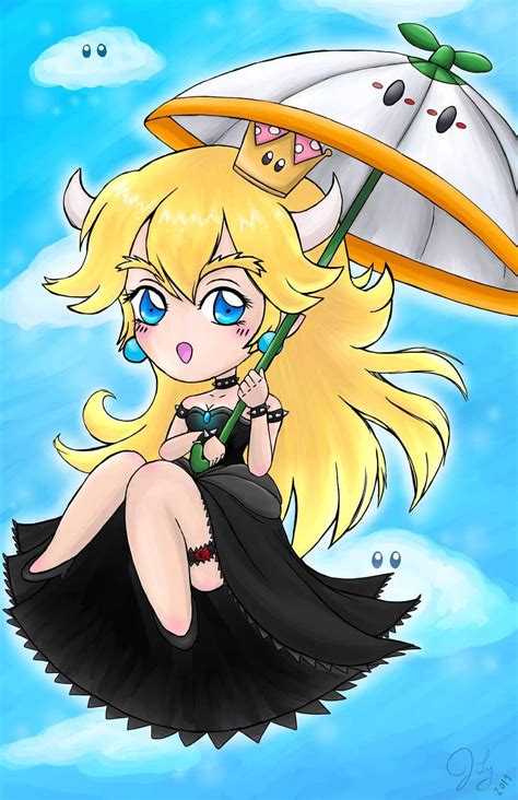 Chibi Bowsette By Yutsuki Chan On Deviantart