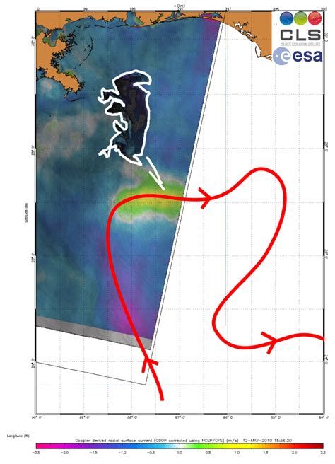 Geogarage Blog Gulf Of Mexico Oil Spill In The Loop Current Towards