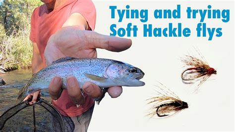 Tying And Trying Soft Hacklewet Flys Fly Tying Tutorial Youtube