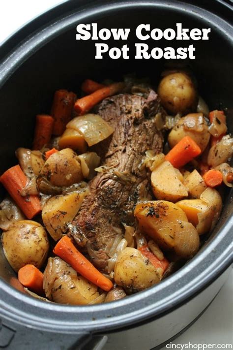 Return to instant pot or separate bowl. Beef Roast Crock Pot Recipe With Potatoes And Carrots