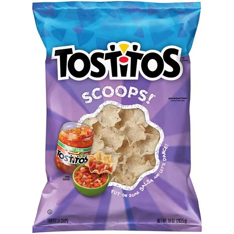Tostitos Scoops Original Tortilla Chips 10 Oz Bag