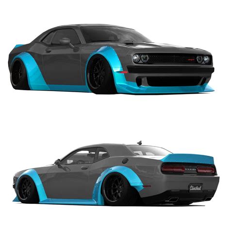 2019 Dodge Challenger Clinched Chal Abswd Clinched Widebody Kits