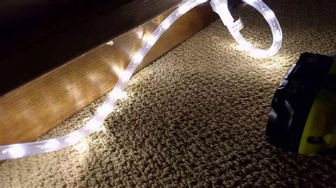 Tips On Hanging Led Rope Lights Youtube