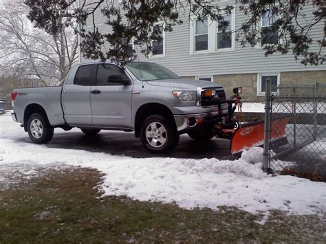 2010 Toyota Tundra Snow Plow