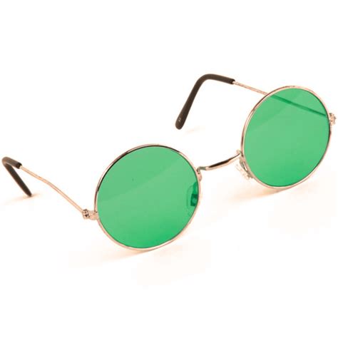 Lennon Glasses Green Tint