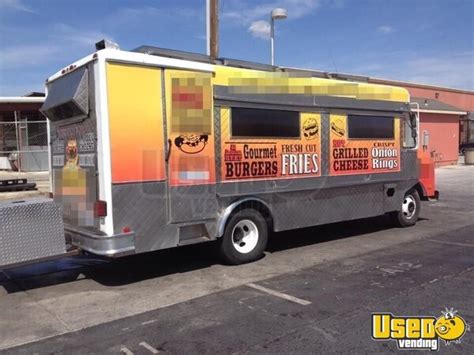 Used Chevy P30 Food Truck For Sale In California Taco Truck Burger