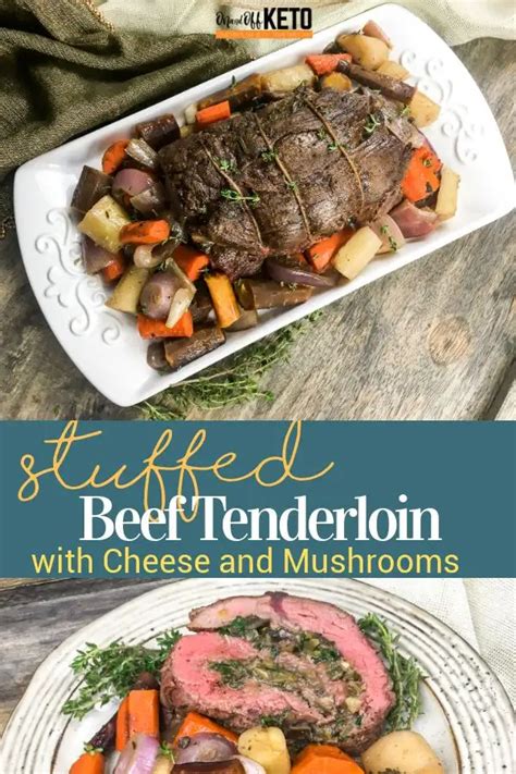 Our table almost always includes bread like biscuits or rolls for soaking up roast juices, but it. Stuffed Beef Tenderloin with Parmesan Cheese and ...