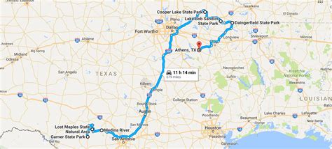 Road Map Of East Texas