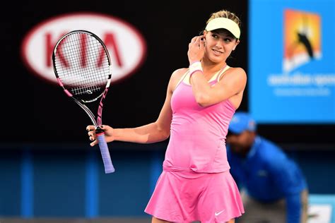 Eugenie Bouchard 2015 Australian Open In Melbourne Round 2 • Celebmafia