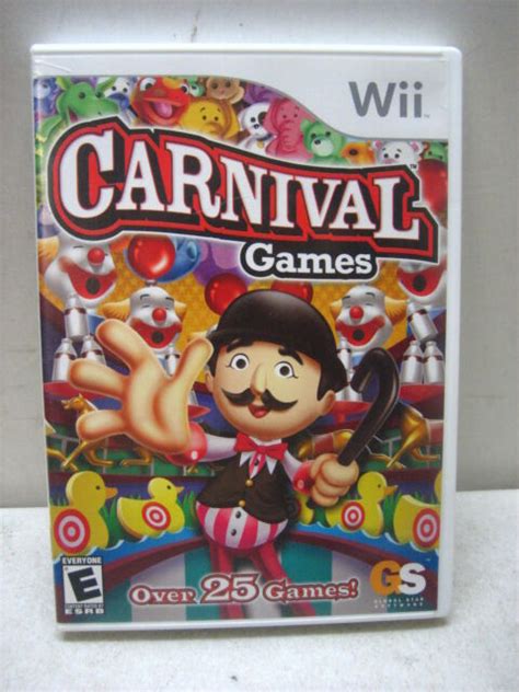 Nintendo Wii Carnival Games Complete Tested Ebay