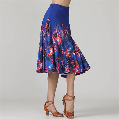 women elastic big swing latin ballroom dance skirt waltz flamenco skirts ebay
