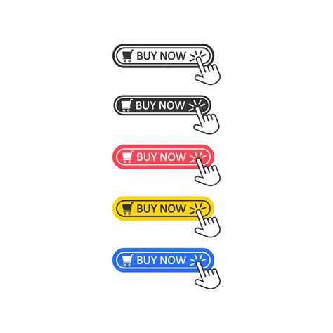 Premium Vector Buy Now Button Icon Click Purchase Symbol Sign Shop