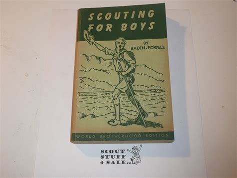 1948 Scouting For Boys By Lord Baden Powell World Brotherhood Edition