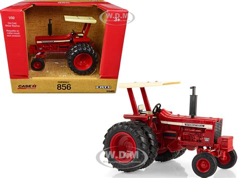 Farmall 856 Tractor Canopy Red Dual Wheels Case Ih Agriculture Series 1