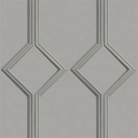 Belgravia Decor Azzurra Panel Grey Wallpaper From Wallpaper Co Online Uk