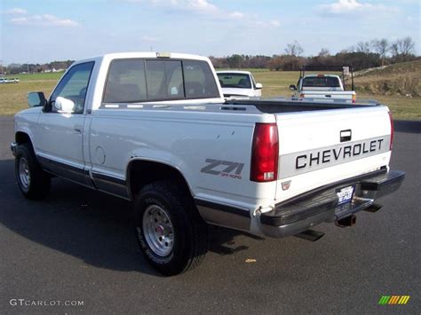 1988 Summit White Chevrolet Ck K1500 Silverado Regular Cab 4x4