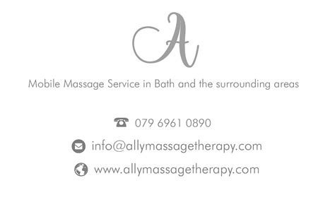 Ally Massage Therapy Bark Profile