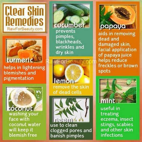 Natural Remedies For Clear Skin Eco Savy