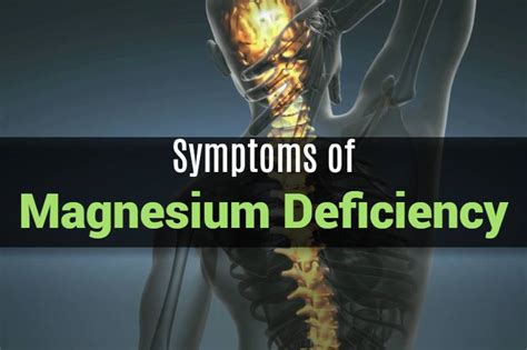 14 magnesium deficiency symptoms you need to know