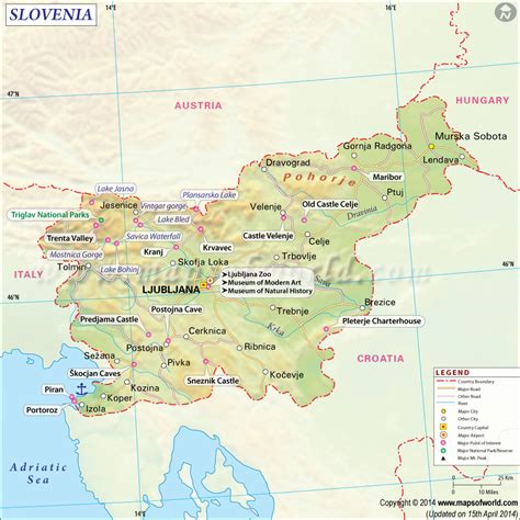 Slovenia Map 7 