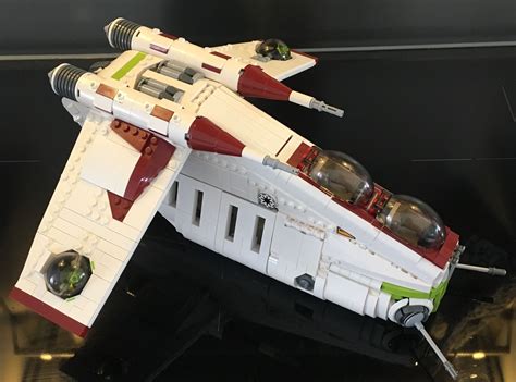 Lego Moc 6002 Republic Gunship Star Wars 2016 Rebrickable Build