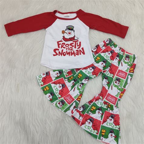 Frosty The Snowman Set Kids Christmas Outfits Outfit Sets Kids Outfits