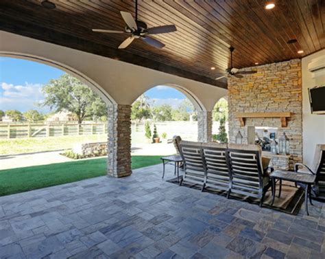 Outdoor Living Spaces For Houston Custom Homes Morning Star Builders