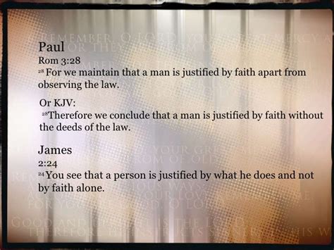 James 2 14 26 Faith And Deeds