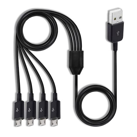 Micro Usb Splitter Cable Micro Usb Multi Charging Cable 4 In 1