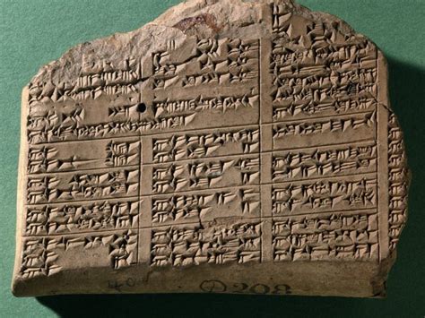 Ancient Greek Cuneiform Tablet Greek Writing Pe