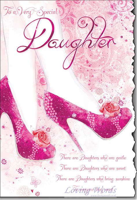 Daughter Greeting Cards By Loving Words