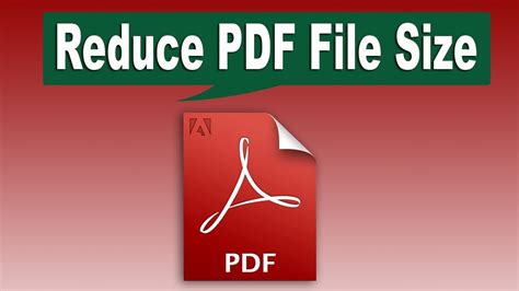 How To Reduce PDF Document File Size By Using Adobe Acrobat Pro YouTube