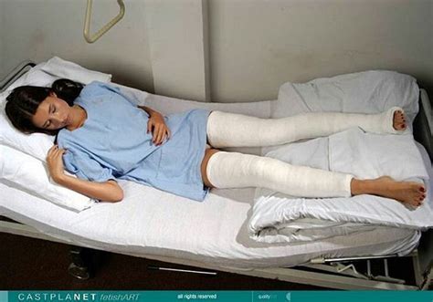 Long Leg Cast Arm Cast Broken Leg White Jeans Combo Instagram