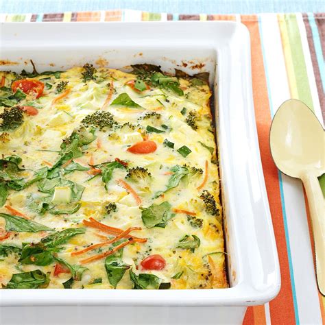 Egg breakfast ideas without bread. egg casserole without bread vegetarian