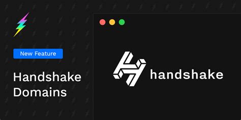 Release Update Handshake Domains Now Supported On Fleek Fleek Blog