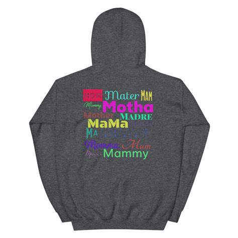 Mothers Hoodie Mom Sweatshirt Mommy Hoodie Mothers T Etsy