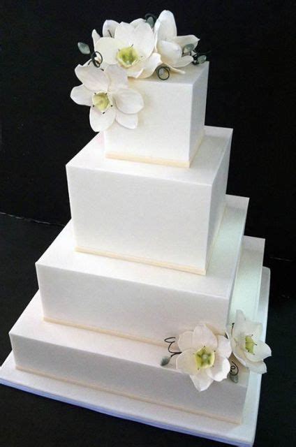 30 Gorgeous Square Wedding Cake Ideas Crazyforus