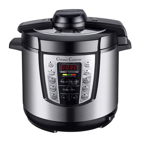Multi Cooker 4 In 1 Pressure Cooker With 10 Programmed Settings And