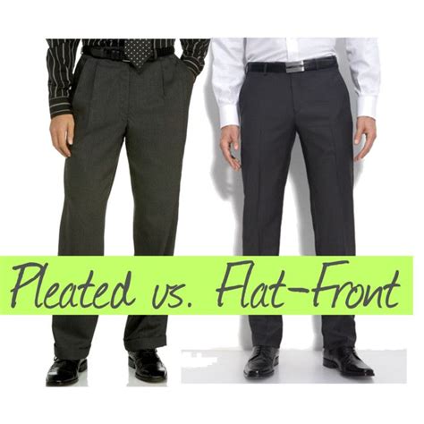 Pleated Vs Flat Front Pants Fashion Pants Business Fashion