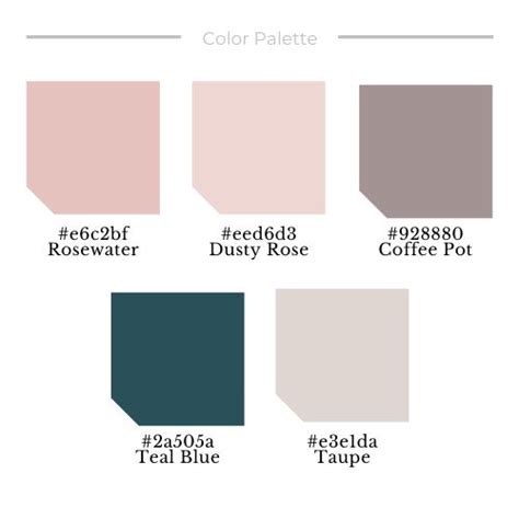 Muted Color Palettes Muted Color Palette Website Color Palette