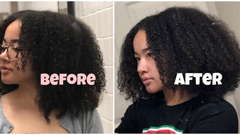 How To Safely Trim Natural 3c 4a Curly Hair YouTube