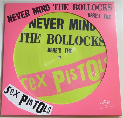 sex pistols never mind the bollocks picture disc catawiki