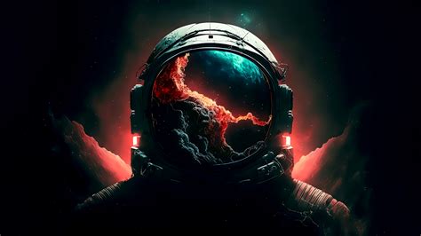 X AI Generated Astronaut Illustration Wallpaper For PC Heroscreen K Background