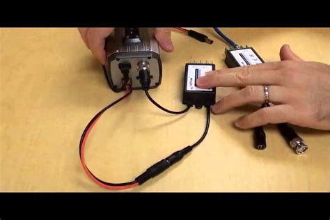 Find out what you will need to make this work and how to wire it up. CAT5 Video Balun for CCTV Cameras - YouTube