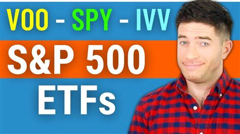 Voo Vs Spy Vs Ivv The 3 Best Sandp 500 Etfs Youtube