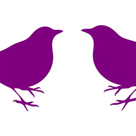 Purple Birds Png Svg Clip Art For Web Download Clip Art Png Icon Arts